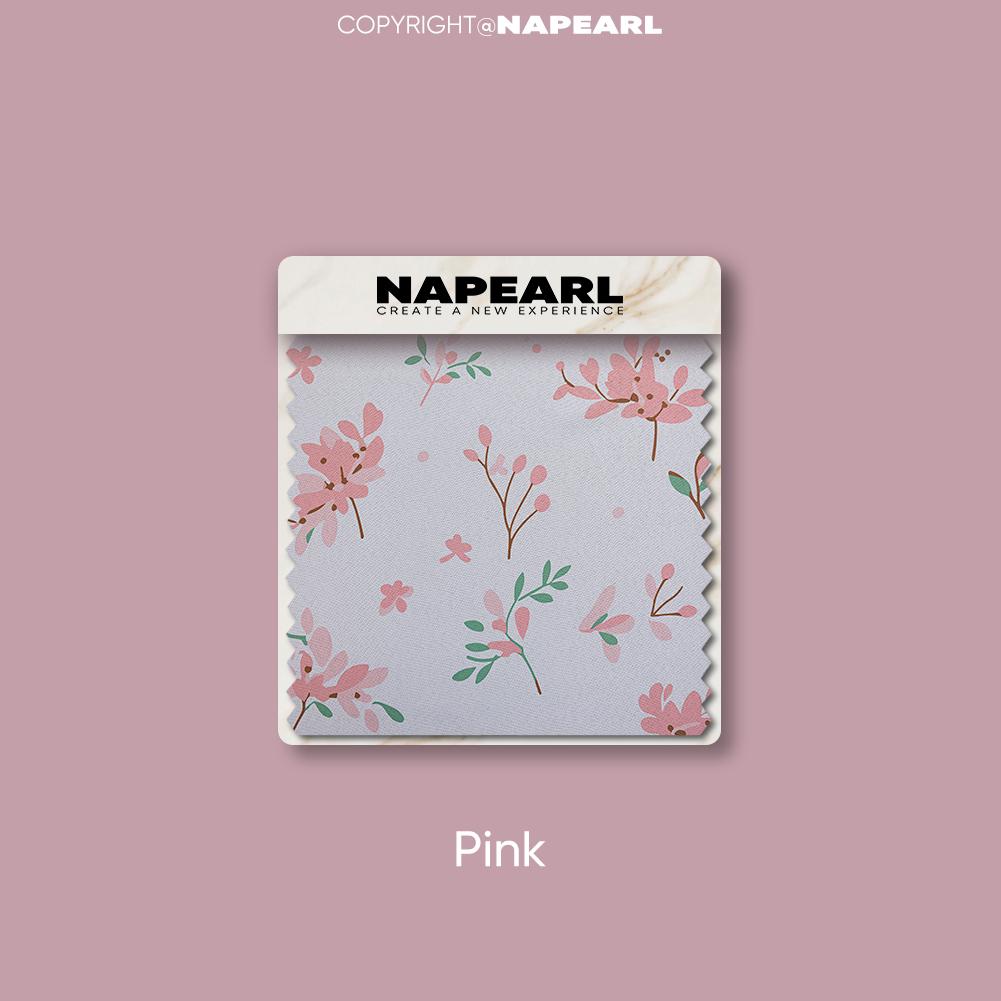 1PC NAPEARL 70-80% Cartoon Cherry Blossom Pattern Printed Curtains for Bedroom Living Room Home Decor