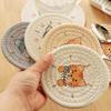 Cute Cat Print Heat-Insulating Coaster