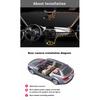 3 Channel Dash Cam HD 1080P Wifi Inside Vehicle Car DVR Three Way Lens Camera DVRs Recorder Video Registrator Dashcam Camcord