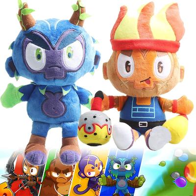 Плюшевая игрушка Obyn Greenfoot Плюшевая игрушка Gwendolin Bloons TD 6 Мягкая игрушка Обезьяна-дротик Подушка для сна Коллекционная кукла для фанатов Подарок детям