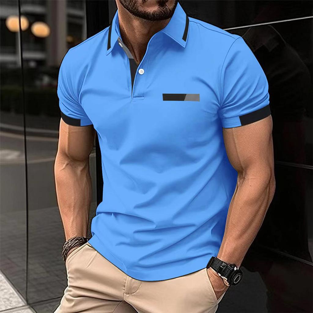 Charming Men's Shirt Super Light Short Sleeve Casual Men's Wear