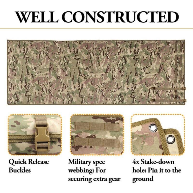 Тактический коврик для стрельбы Нескользящий коврик для стрельбы Свернутый коврик для стрельбы