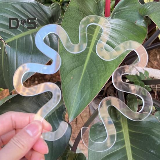 Подставка для растений Monstera, многоразовый держатель для захвата растений в форме цветка, опора для стебля Monstera, удерживающая опора для комнатных и уличных растений