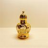 15ml Random Patterns Luxury Golden Essential Oil Roller Bottle Refillable Perfume Bottle Glass Roll-On Essential Oil Bottle Cosmetics Container