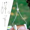 4x Fly Tying Tools Bobbin Holder Pin Finisher Knotter Wire Threader Lure Making