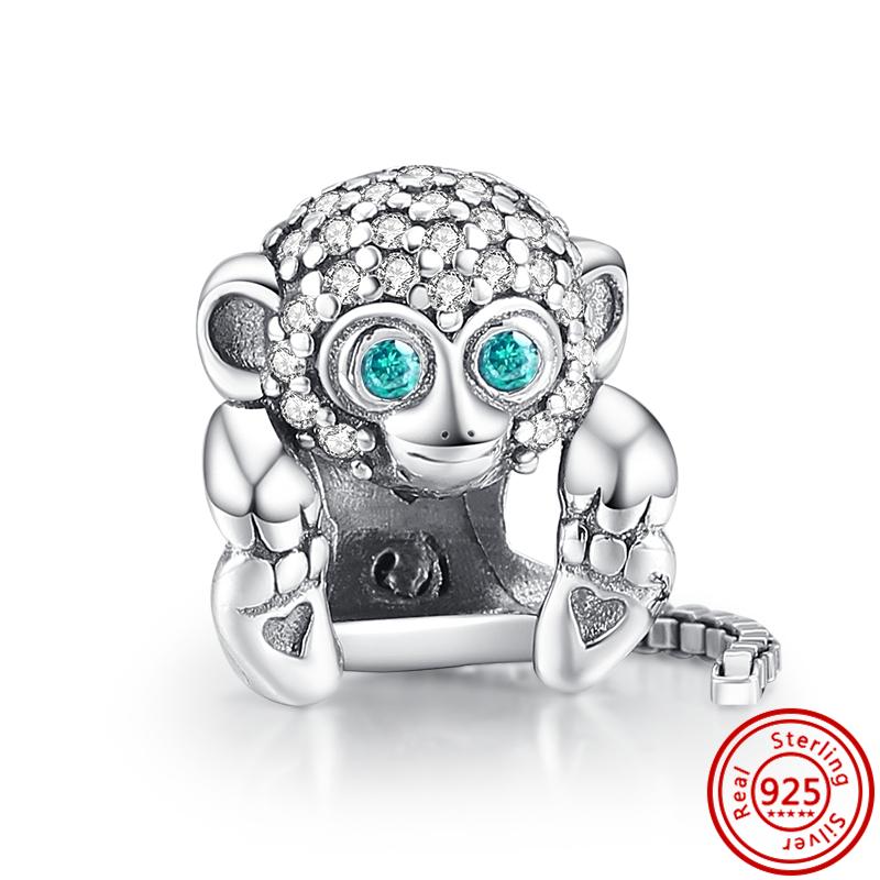 925 Silver Hermit Crab Gecko Jellyfish Dolphin Turtle Pendant Sky Blue Beads Fit Original Charms Bracelet Europe Jewelry