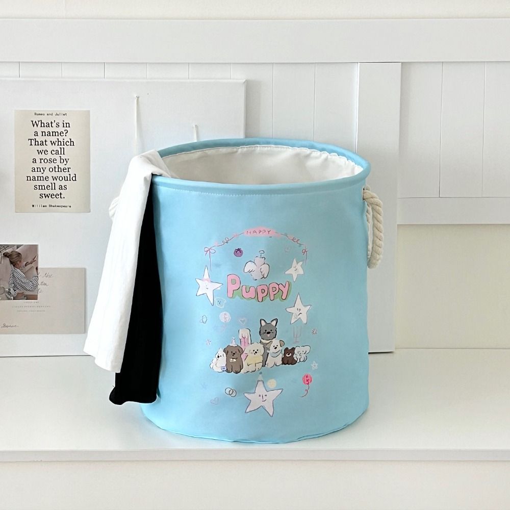 Foldable Laundry Basket Woven Wicker Baskets New Toys Storage Basket  Household