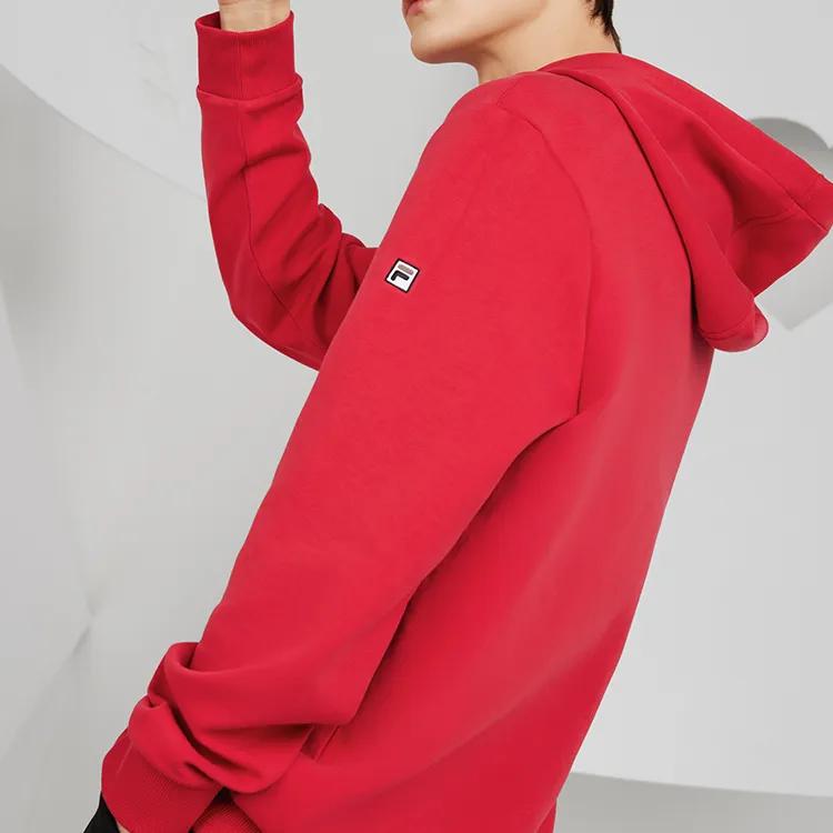 FILA Sweatshirt Men's Fiery Scarlet (Unisex) Sweatshirts F11M218213FRD