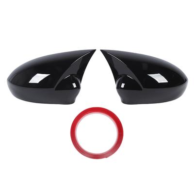 Накладка на крышку бокового зеркала 735417229 Глянцево-черная накладка на зеркало заднего вида для Grande Punto DAL EVO DAL