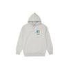Palace SS22 Худи с капюшоном Tri-emb Серый меланж Треугольный узор Худи-пуловер Мужское Серое P22HD106
