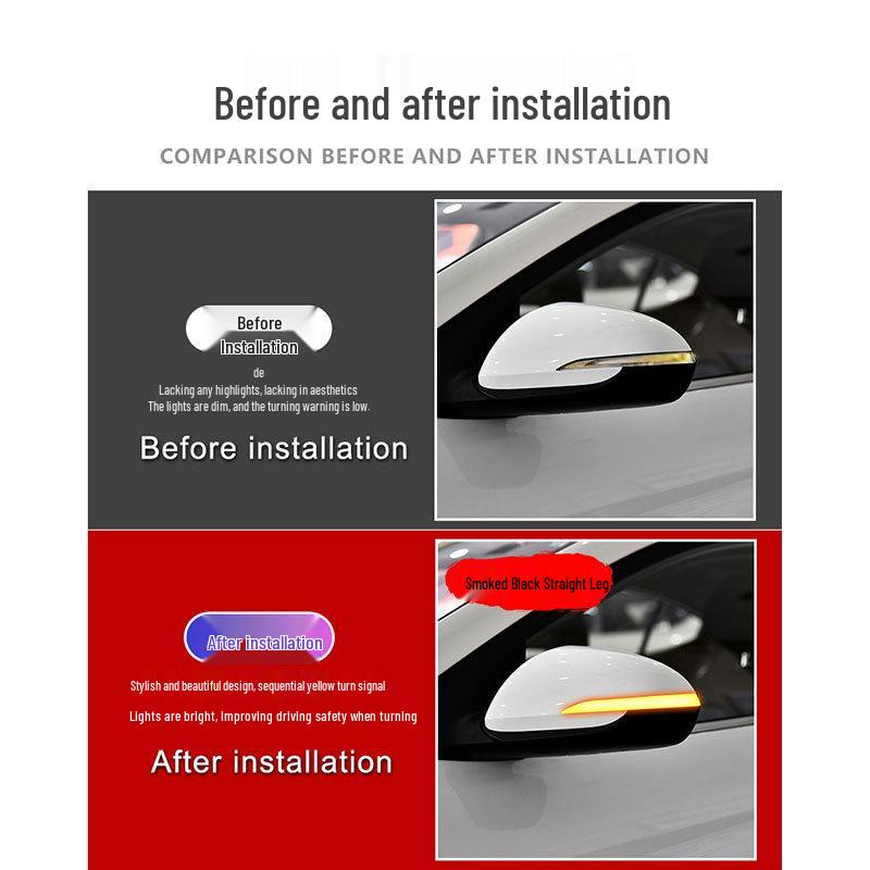 Hyundai Elantra Rearview Mirror Yellow Turn Signal Light