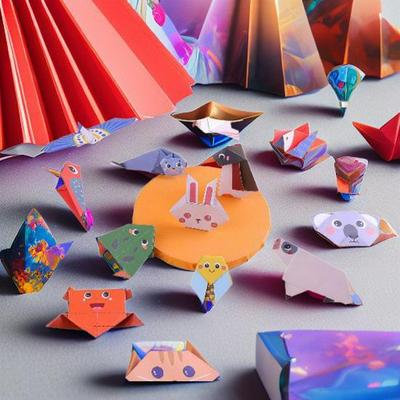 3D Стерео Книга Оригами для Детей 3-6 лет: Креативные поделки из бумаги своими руками