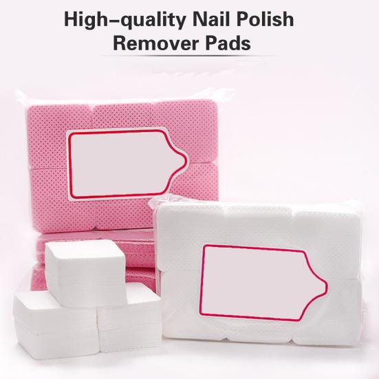 1000Pcs Lint-Free Nail Wipes Absorbent Gel Nail Polish Remover Pads Soft Glue Cleaning Wipes Eyelash Extension Gel Washing Accessories Nail Supplies