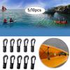 Boat Kayak Accessories Elastic Ropes Buckles Rope Buckle Clothesline Straps Hooks Camping Tent Hook