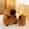 Capybara Animal Plush Doll With Soft Pp Cotton Filling For Giftgiving