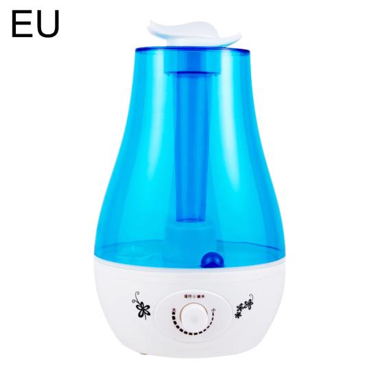 3L Ultrasonic Dual Nozzle Atomizer Home Office Desktop Diffuser Mist Humidifier