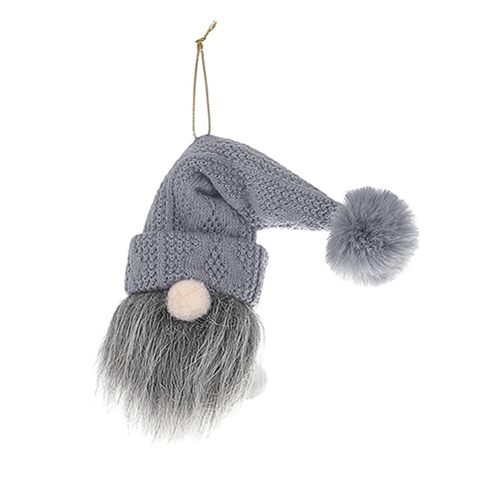 Мохнатый гном Санта кукла плюшевые игрушки маленький колокольчик подвеска НОВЫЙ рождественский подвесной декор Рождество