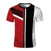 Best-selling New Fashion Personalized Creative 3D Printed T-shirt Tops for Men Trendy Personalized Comfortable Short Sleeves