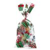 New Year Snowmen Snowflakes Gifts Box Merry Christmas Biscuit Bags Candy Treat Bag Xmas Candy Bags