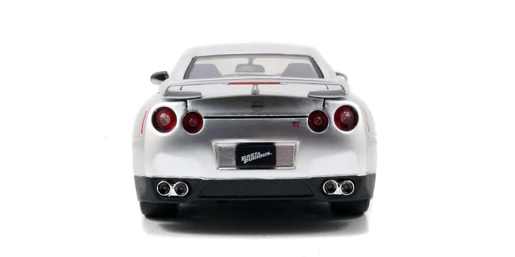 Kyosho JADA TOYS Масштабная модель Брайана Nissan Skyline Цвет: Candy Silver Модель JADA97212 1/24 F&F GT-R (Р35)