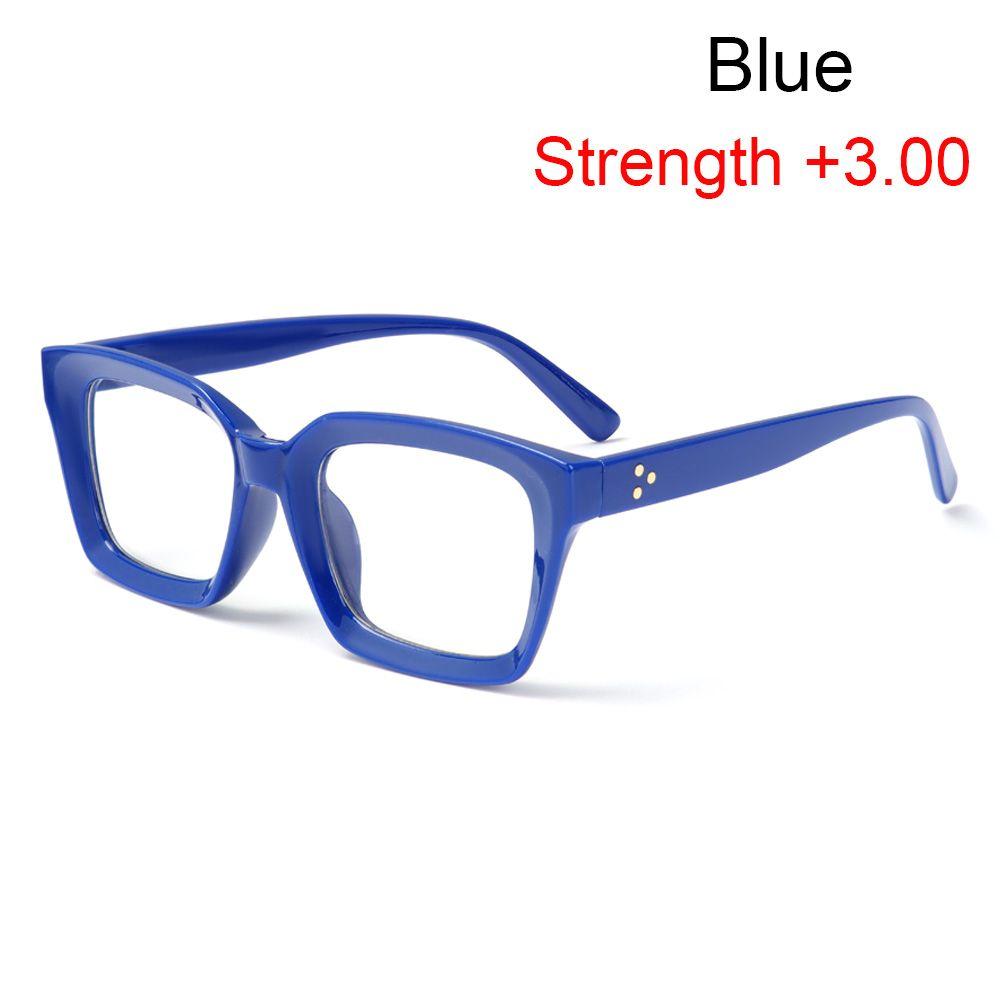Diopter +1.0~+4.0 High-definition Portable Reading Glasses Oversized Presbyopia Eyeglasses Large Frame