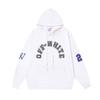 1063 Off-White 2026 Осень/Зима Новый OW Буква №. Толстовка с 23 микро-принтами для мужчин и женщин