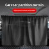 Car Divider Privacy Curtains Truck Curtains Private Auto Van Sun Shades Uv Blocking Truck Curtains Car Retractable Curtains New