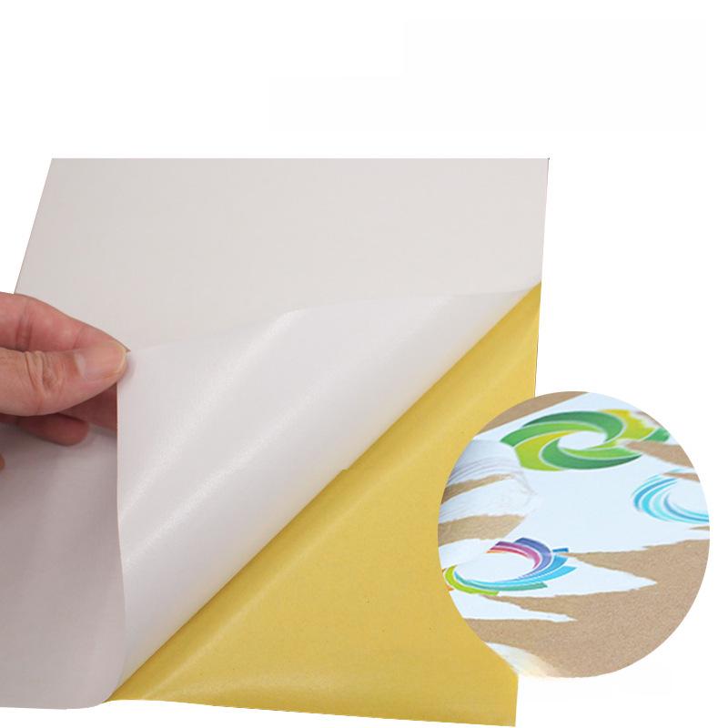 Glossy A4 Self-Adhesive Paper for Laser Printers & Inkjet Labels