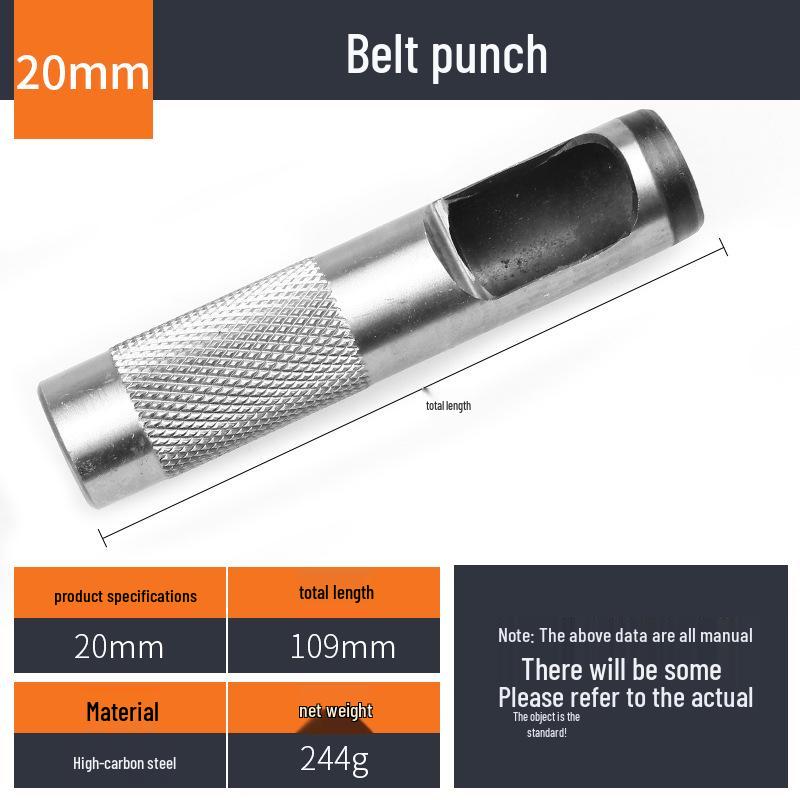 Прямой удар: Компактный ручной инструмент для пробивания отверстий из кожи и липы для ремней и ремешков для часов