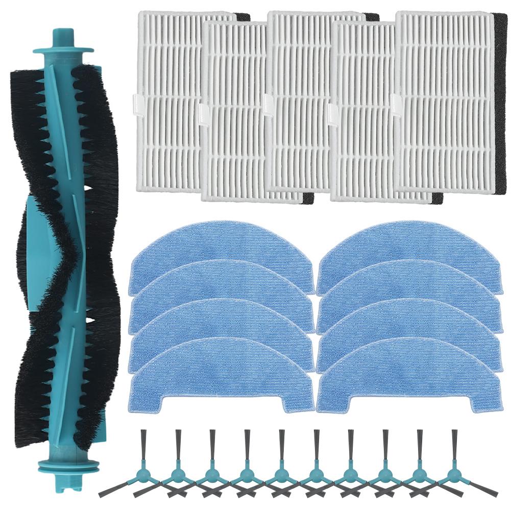 Replacement Roller Side Brush Filter Mop Cloth Kit For Honor Choice Robot Cleaner M1 Vacuum Parts Accessories
