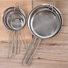 Fashion Colanders DIY Strainer Stainless Steel Wire Fine Mesh 1PC Sieve Oil Strainer 8Sizes Flour Sifter High Quality Kitchen Tools