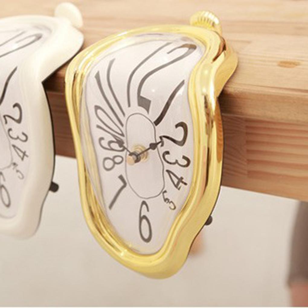 Креативные плавящиеся часы Time Flow настольные часы декоративные витые часы