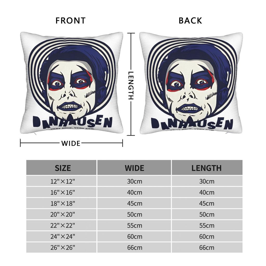 Decorative Pillow Covers Danhausen Wrestler Merch Bedroom Pillow Case Cover Zipper Multiple Sizes
