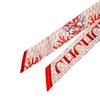 Brilliant Color Silk Scarf for Women – Trendy Light Luxury, High-End Flowing Collar Tie Decoration