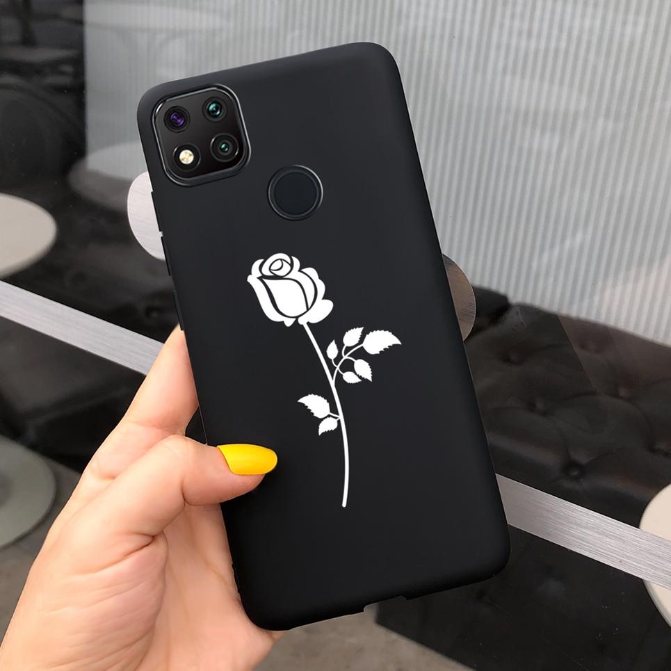 Чехол для телефона с рисунком Сердце Любви для пары Для Xiaomi Redmi 9C Чехол Мягкий на ощупь Силиконовая Крышка Для Xiaomi Redmi 9C NFC 9 C Задняя крышка Capas