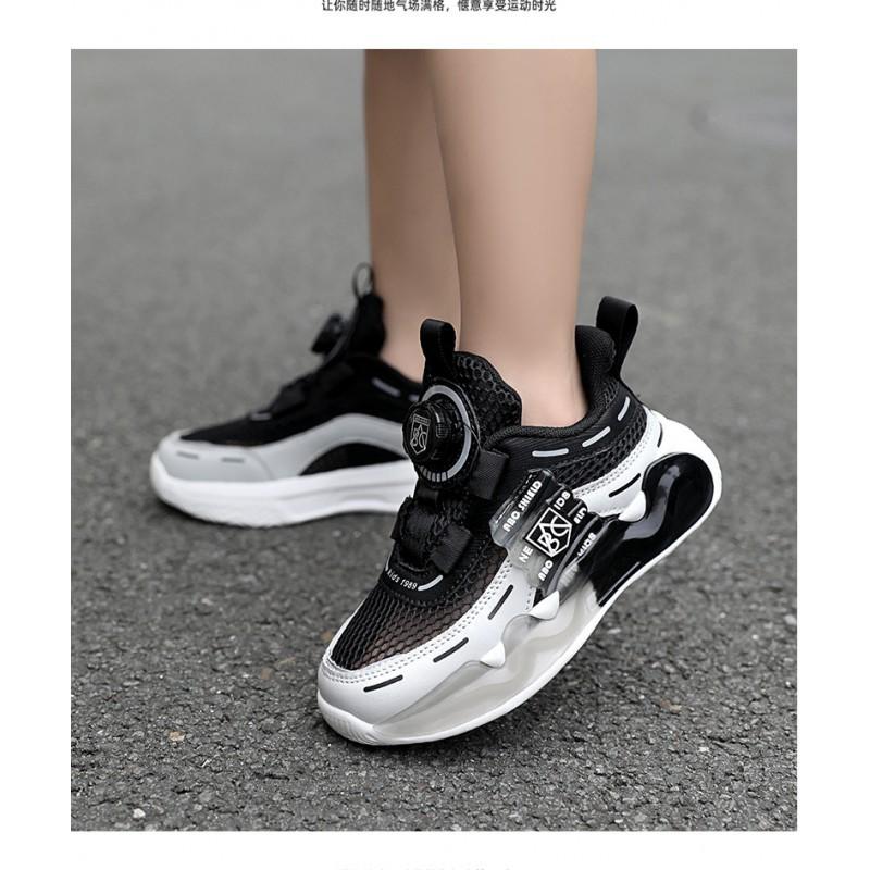 2026 New Boys 'sneaker Single-mesh Breathable Middle Boys' Sneaker Skid-proof Girls 'fashionable Children's Shoes Trend