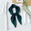 Однотонный 70 Маленький квадратный платок Монохромный платок Солнцезащитный Завязанные волосы Тонкий Монохромный шелковый платок с простым нравом