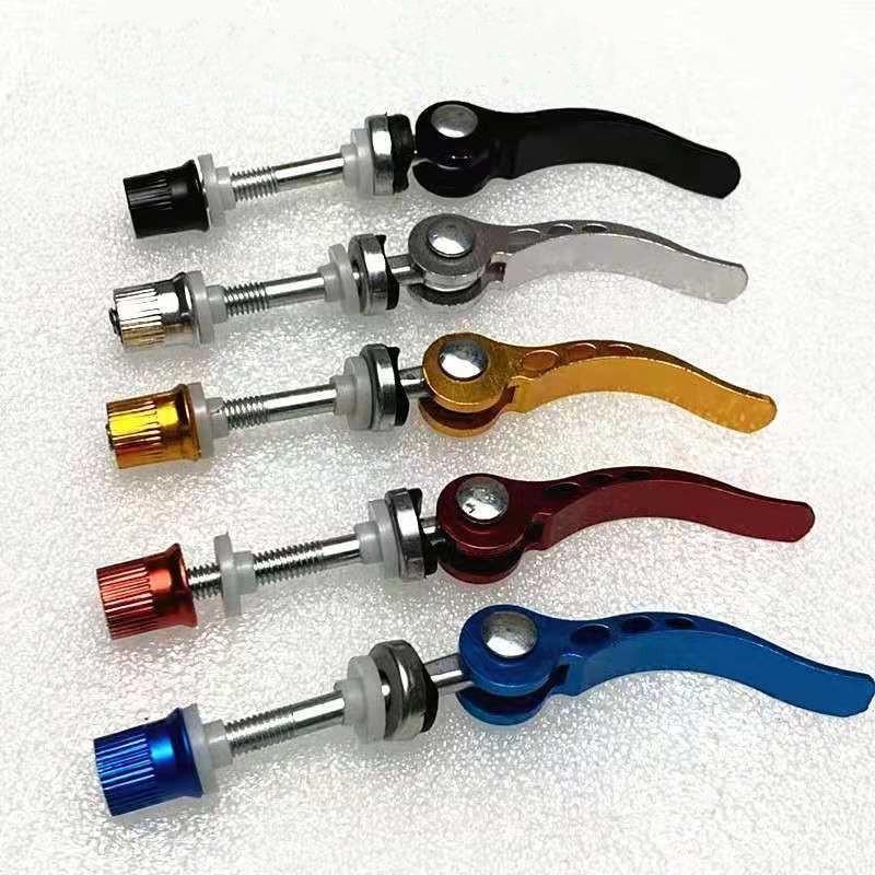 1 шт., детали для велосипеда, подседельный штырь, аксессуары для велосипеда, быстросъемный складной подседельный штырь из алюминиевого сплава для горного велосипеда