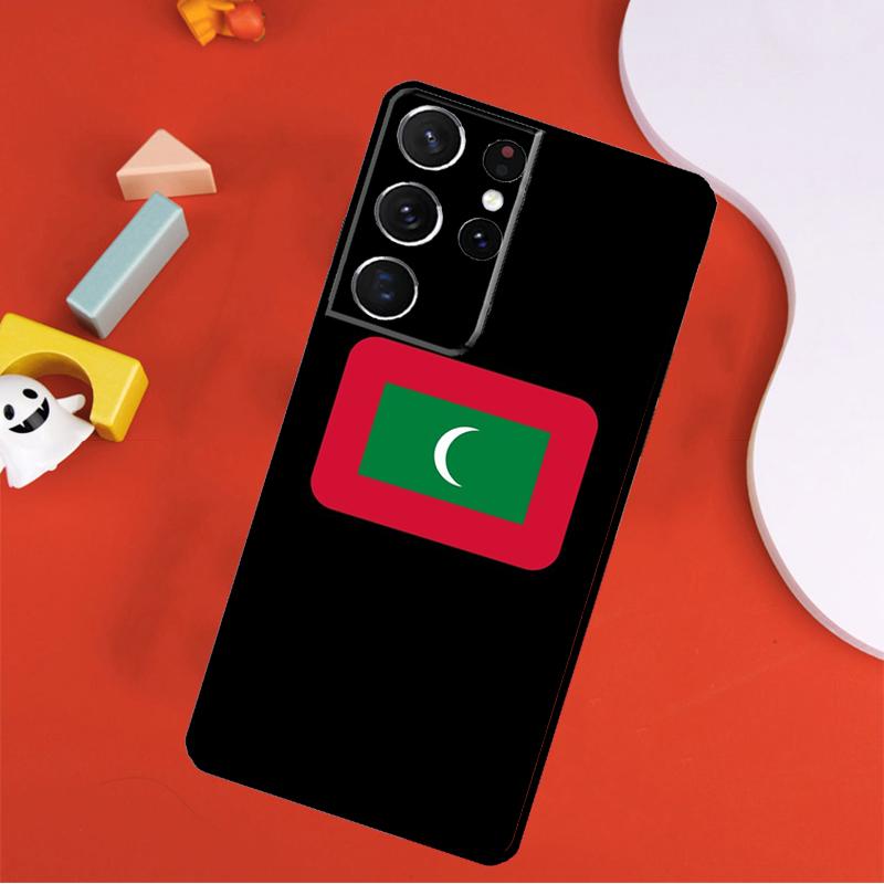 Чехол для телефона Флаг Мальдив для Samsung Galaxy S25 Ultra S9 S10 S20 S21 FE S22 S23 S24 Plus S24 Ultra