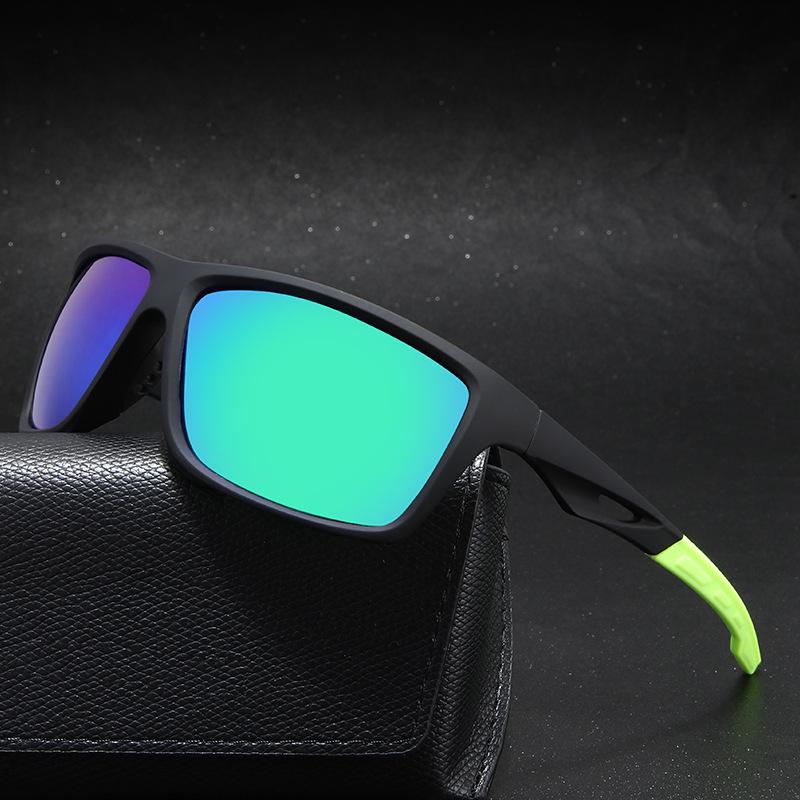 TAC Polarizing Glasses Elastic Paint Outdoor Cycling Glasses UV Protection Fishing Sunglasses Hiking Mountaineering Sunglasses Men