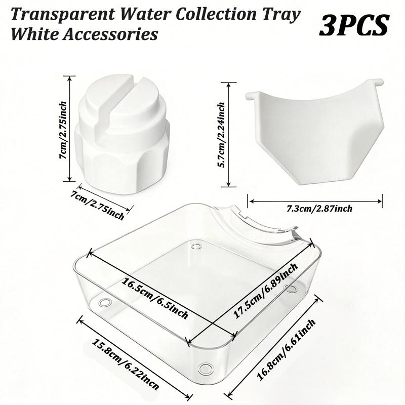 Reusable Washer Cleaning Drain Tray Anti-Overflow Drum Washing Machine Drip Tray  Water Catch Leak Proof Pan for Floor Protector