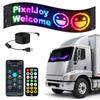 Bluetooth LED Advertising Screen for Car: App-Controlled, Waterproof, Rear Window Display with Fun Expressions and Voice Control