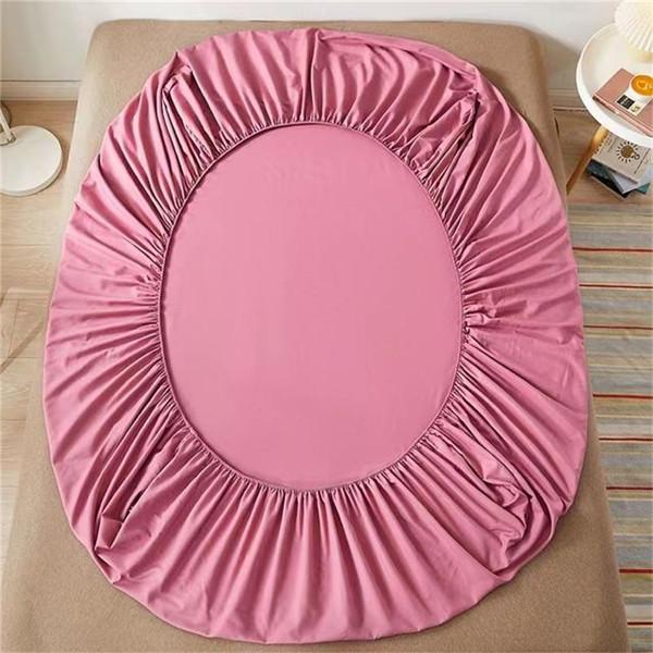 Комплект постельного белья из 3 предметов, простыня с 2 наволочками, хлопковая простыня на резинках, регулируемые наматрасники, постельное белье