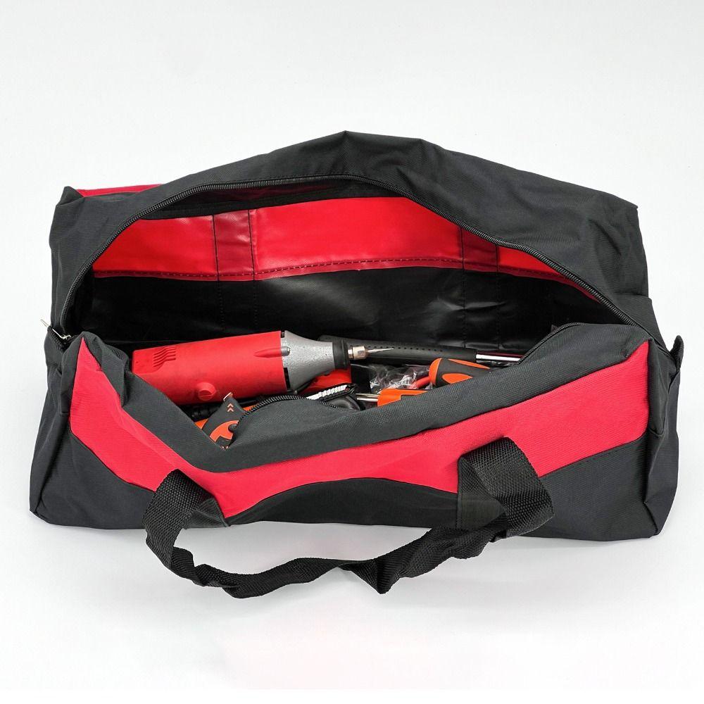 Multi-functional Storage Bag Backpack 50*20*20cm Home Hardware Tool Bag New Wide-mouth Bag