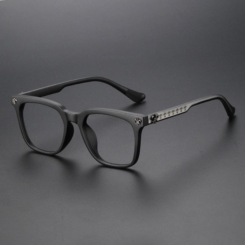 New versatile anti-blue flat glasses retro literary glasses frame men can match myopia glasses frame