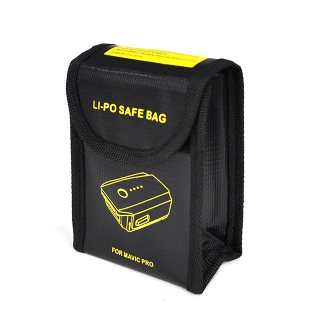 Взрывозащищенная сумка для литиевых аккумуляторов LI-PO Safe Bag Для RC моделей Безопасный чехол для зарядки 115*95*64 мм Безопасное хранение для зарядки аккумуляторов