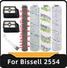 Brush Roller Hepa Filter Replacement For Bissell CrossWave Cordless Max 2554 2554A 25542 25548 2590 2593 25 Vacuum Cleaner Parts