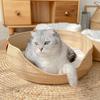 1шт Four Seasons Pet Bed Cannel для кошек, щенков, собак, диван, ручная работа, плетение из бамбука, кошачье уютное гнездо, аксессуары для домашних животных