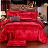 Комплект постельного белья из чистого атласа и шелка, домашний текстиль, комплект постельного белья королевского размера, постельное белье, пододеяльник