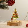 Small Household Glass Christmas Tree Desktop Crafts Ornaments Christmas Gifts